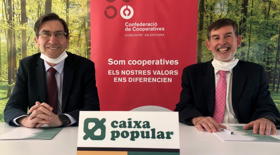 Concoval i Caixa Popular mantenen la seua aliança per a fomentar el model cooperatiu de la Comunitat
